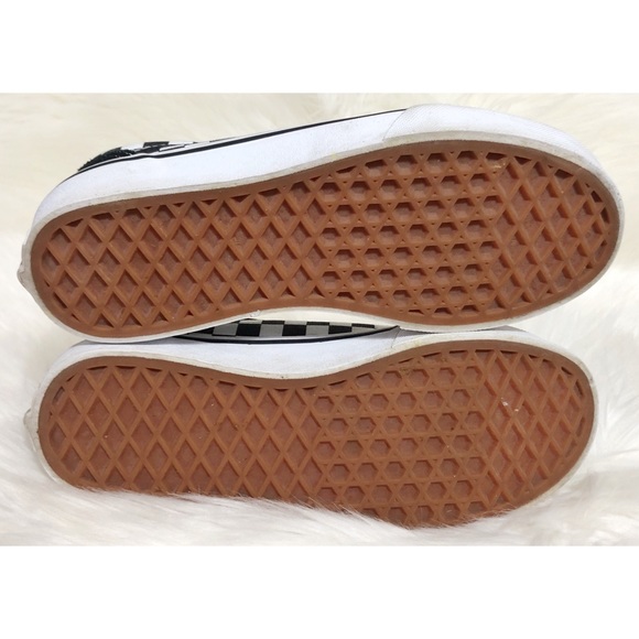 VANS Primary Check Old Skool Shoe - Picture 5 of 6